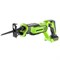 Пила сабельная аккумуляторная Greenworks GPT-BLRS-1, 24V 8876 - фото 88739