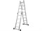 Лестница алюм. многофункц. 4х4 ступ. (стрем.-228см, лестн.-460см) 13кг STARTUL 9562